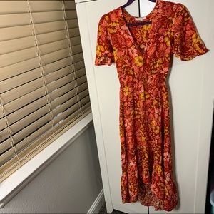 Anthropologie Abel the Label Flowery Summer Dress